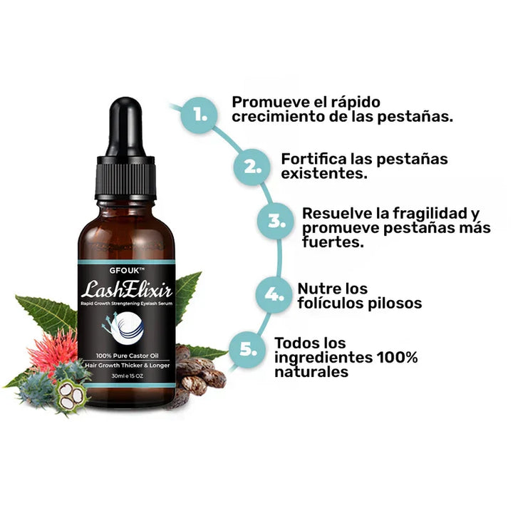 Lash Elixir - Serum Fortalecedor de Pestañas