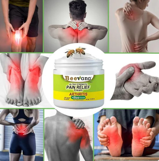 Beevana™ – Alivio Potente: 2 Cremas para el Dolor Muscular y Articular